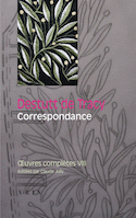 Oeuvres complètes, t. 08: Correspondance